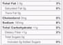 create fda, cfia, eu and fsanz nutrition facts labels